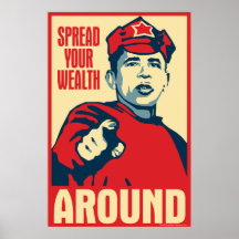 difunde su riqueza alrededor: poster de parodia de