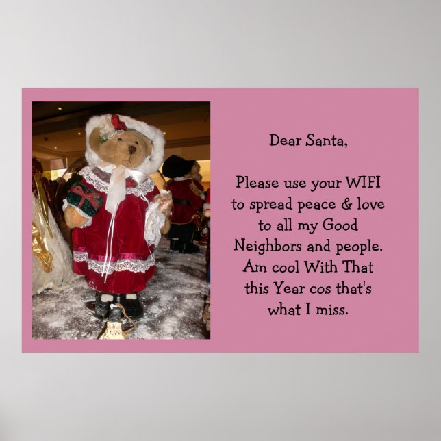 Póster Difundir amor y paz Poster (Frente)