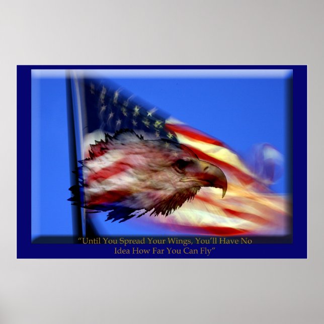 Póster Difundir su Poster de alas (Frente)