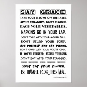 PÓSTER DIGA GRACE...