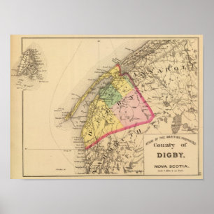 Póster Digby Co, NS