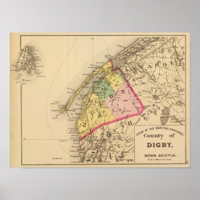 Póster Digby Co., NS (Frente)