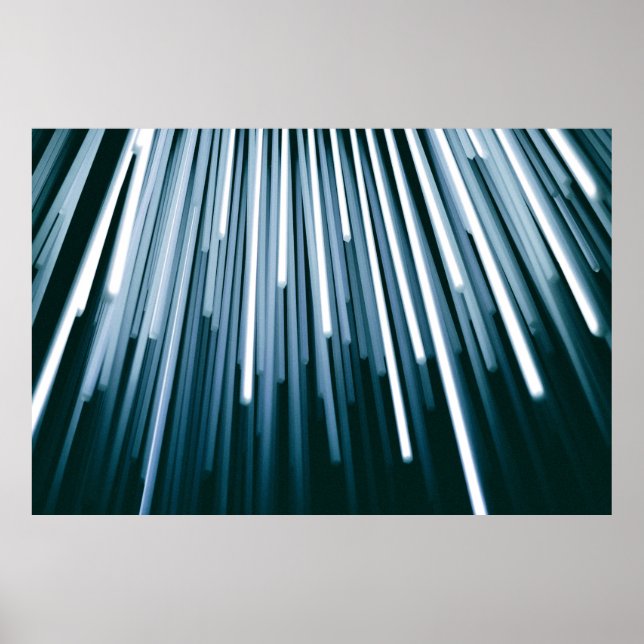 Póster Digital blanco y negro (Frente)