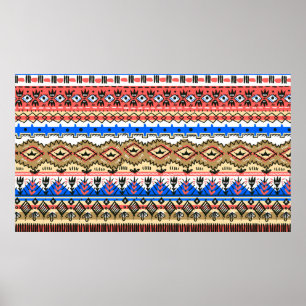 Póster digital design textile shirts borders