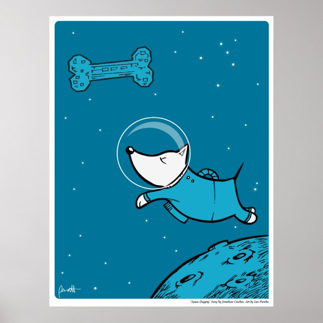 Póster Dignidad espacial (Frente)