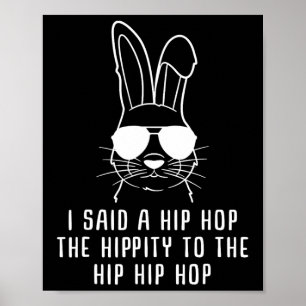Póster Dije cadera La caderita Para saltar Hip Hop Bunny 