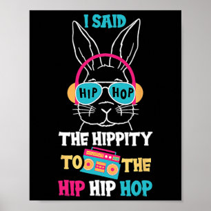 Póster Dije cadera La caderita Para saltar Hip Hop Bunny 