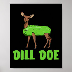 Póster Dill Doe Gracioso Humor Adulto Gracioso Naturaleza