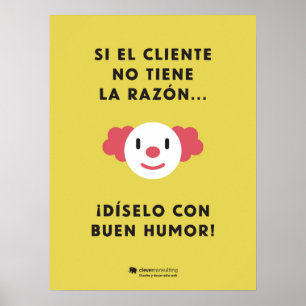 Póster Dilo con humor con descuento