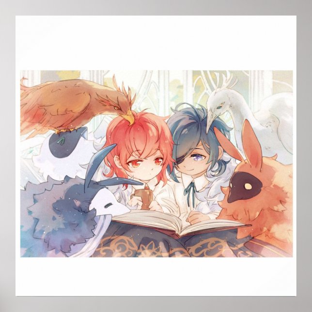 Póster Diluc kaeya (Frente)