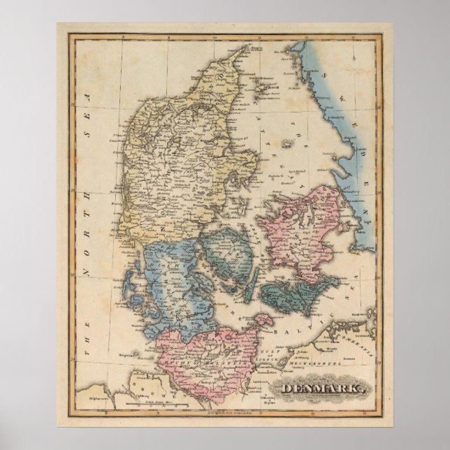 Póster Dinamarca (Frente)