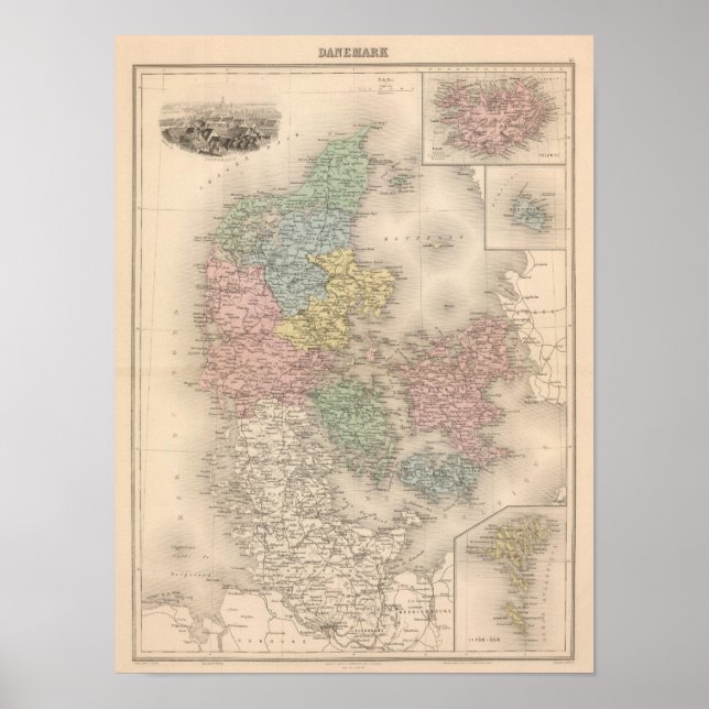 Póster Dinamarca 2 (Frente)