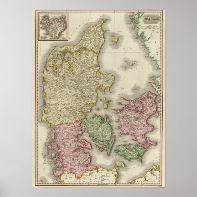 Póster Dinamarca 3 (Frente)
