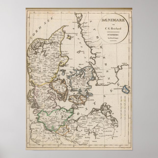 Póster Dinamarca 6 (Frente)