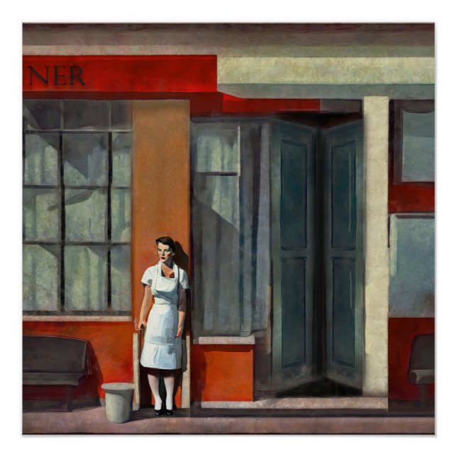 Póster Diner (Anverso)