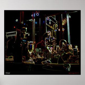 Póster Diner