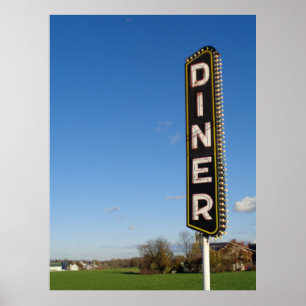 Póster Diner
