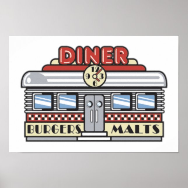 Póster Diner (Frente)