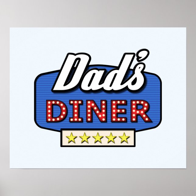 Póster Diner de papá - Funny Chef (Frente)
