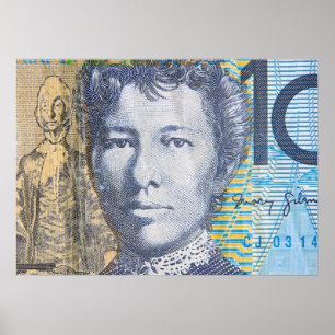 Póster Dinero australiano