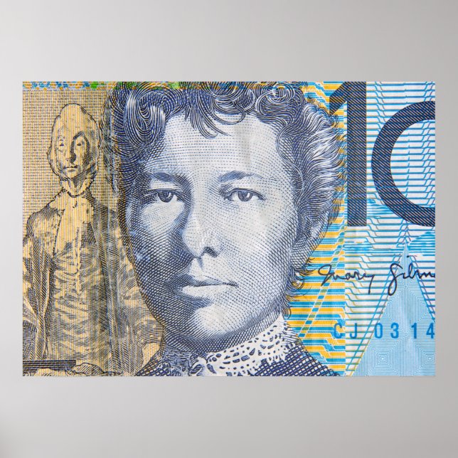 Póster Dinero australiano (Frente)