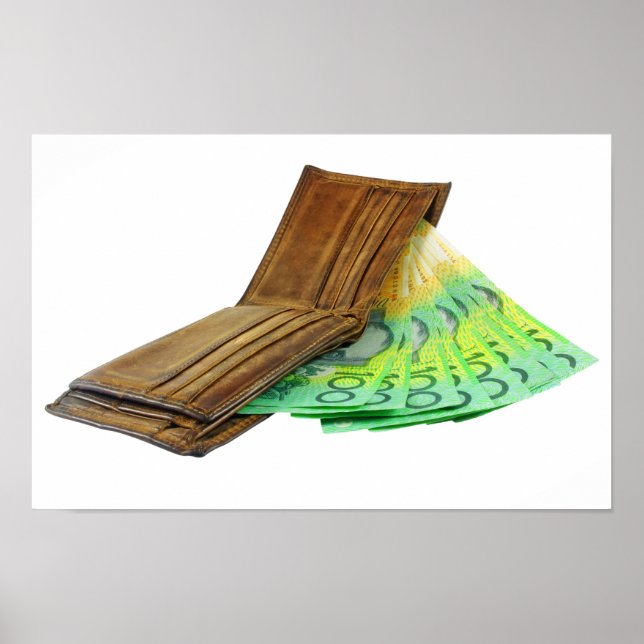 Póster Dinero australiano (Frente)