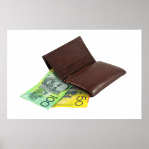 Póster Dinero australiano