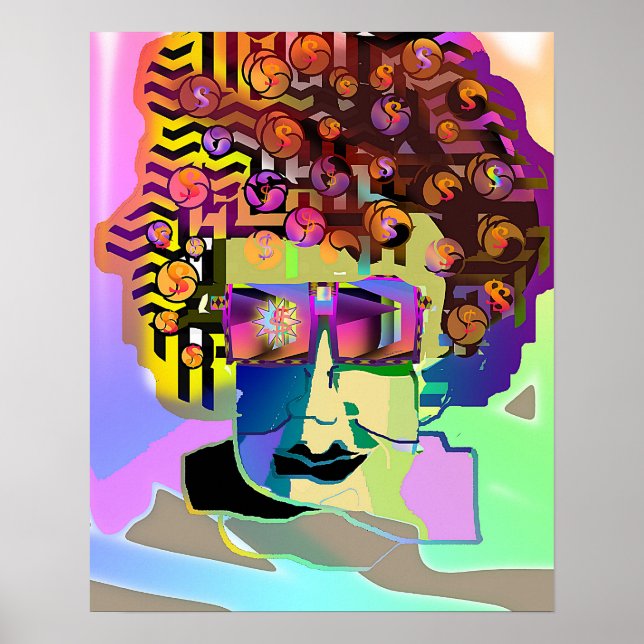 Póster Dinero En Su Mente (Frente)