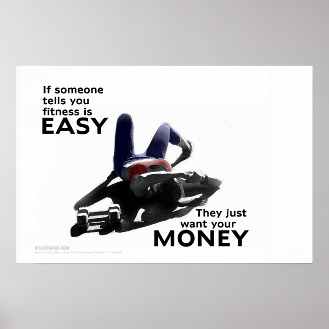 Póster Dinero fácil (Frente)