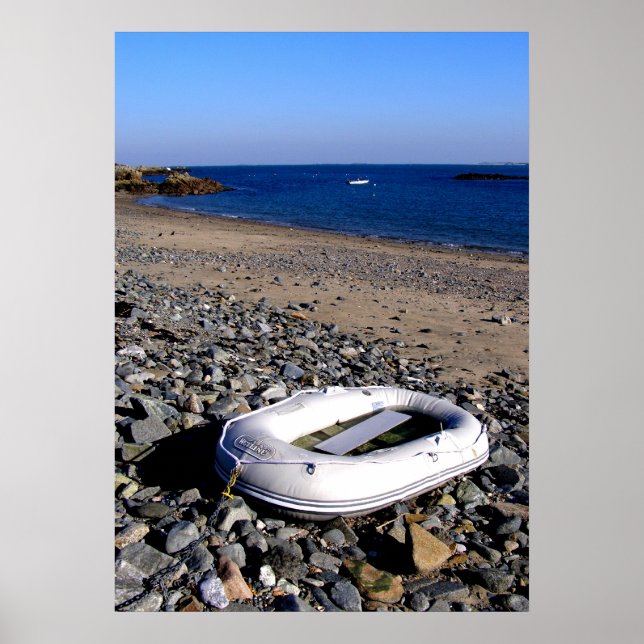 Póster Dinghy en Guernsey (Frente)