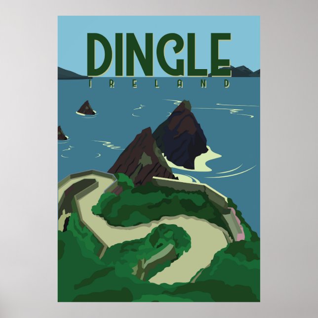 Póster Dingle Ireland (Frente)