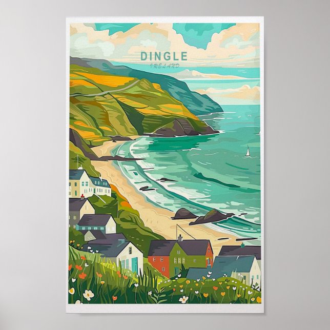Póster Dingle Ireland Poster (Frente)