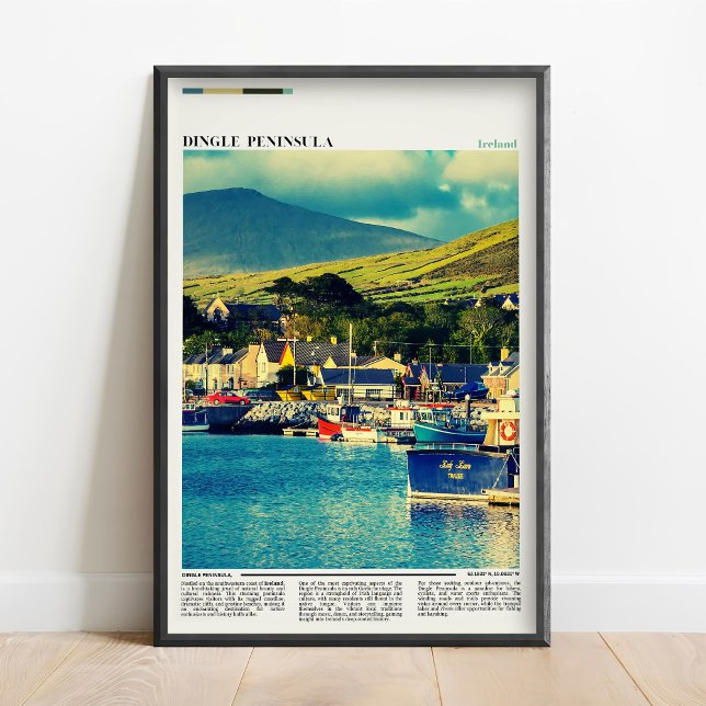 Póster Dingle Ireland Wall Art _ Dingle Peninsula Travel  (Subido por el creador)