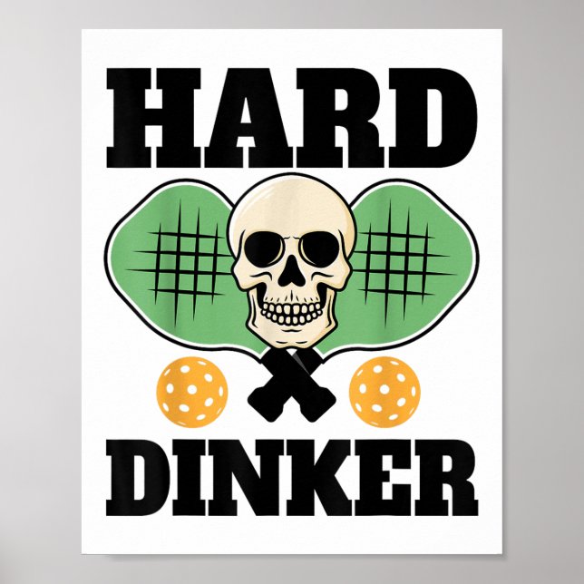 Póster Dinker Duro _ Camisa De Baloncesto Para Juego De B (Frente)