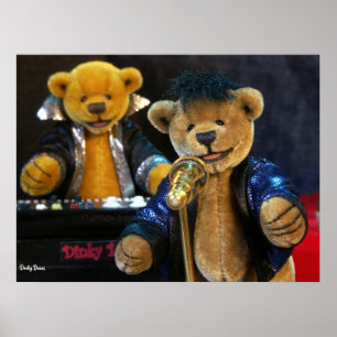 Póster Dinky Bears Singer