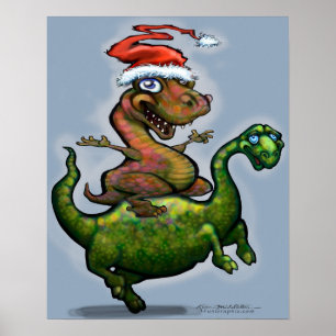 Póster Dino Bronco
