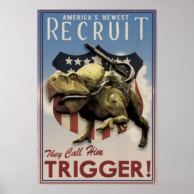 Póster Dino D-Day: desencadenador (Frente)