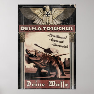 Póster Dino D-Day: Desmatosuchus