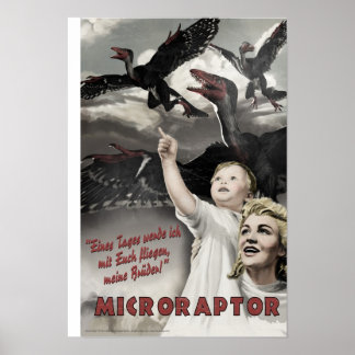 Póster Dino D-Day: Microraptor