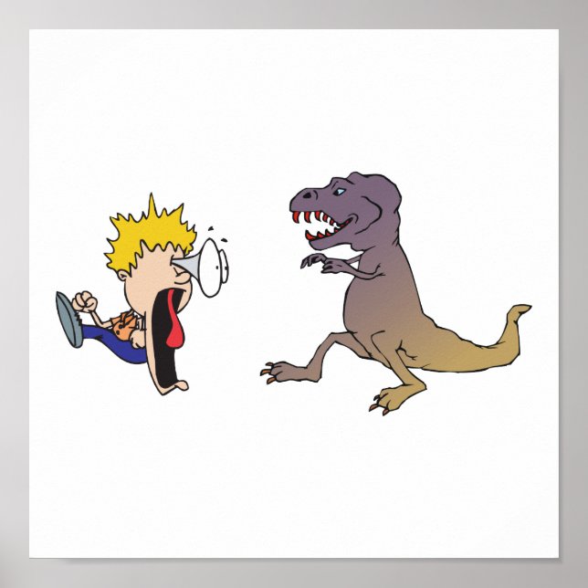 Póster Dino Rampage (Frente)