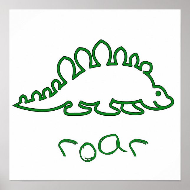 Póster Dino Roar Poster (Frente)