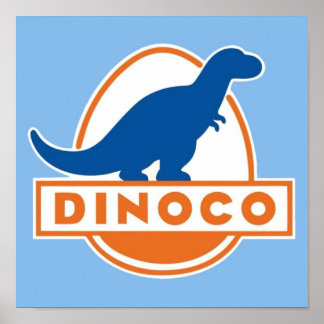 Póster Dinoco
