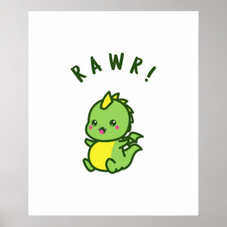 Póster Dinosaurio cutáneo