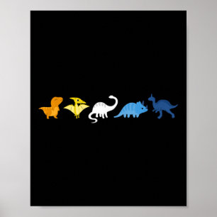 Póster Dinosaurio del Orgullo Aroracial, Ace Aro Lgbtq, A