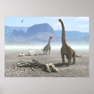 Póster Dinosaurios
