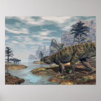Dinosaurios de Batrachotomus -procesado 3D