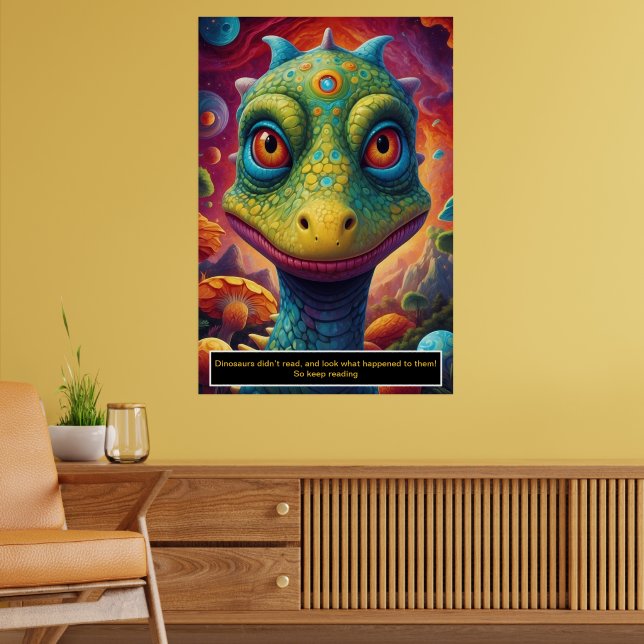Póster Dinosaurios en el Espacio: Colección de Pósteres d (Salón 2)