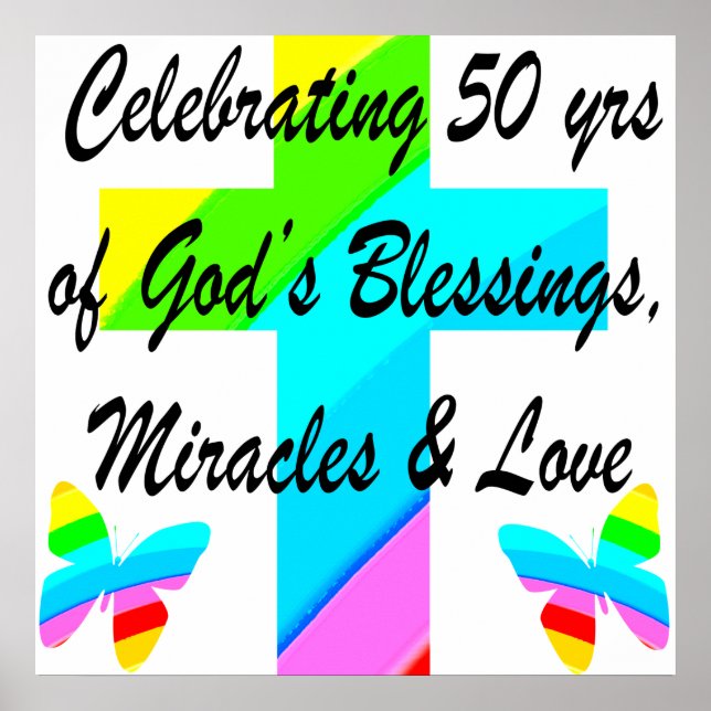 PÓSTER DIOS AMANDO 50 (Frente)