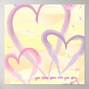 Póster ¡Dios, amo el vivir con usted!