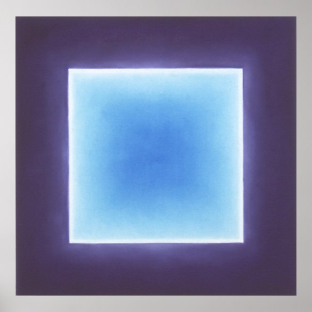Póster dios azul (Frente)